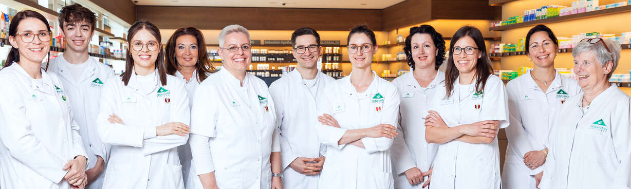 Bild Team Bild vom Team der Sebastiona Apotheke